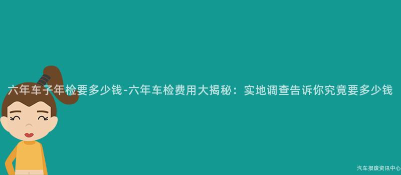 六年车子年检要多少钱-六年车检费用大揭秘：实地调查告诉你究竟要多少钱