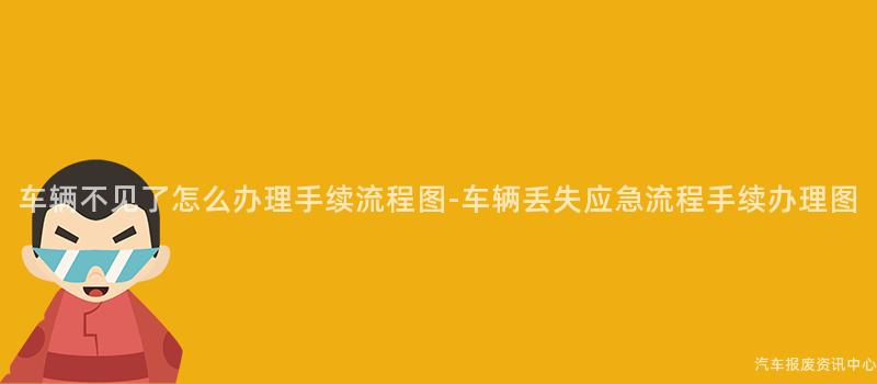 车辆不见了怎么办理手续流程图-车辆丢失应急流程手续办理图