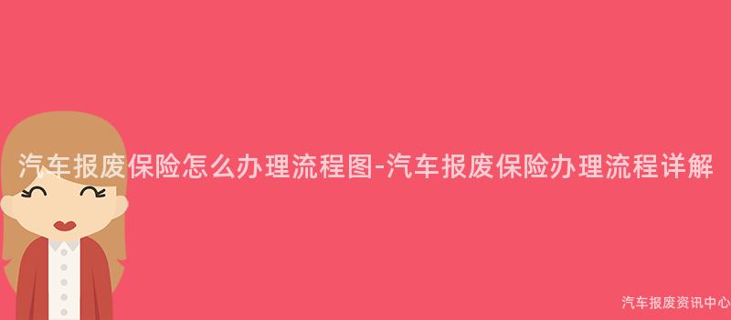 汽车报废保险怎么办理流程图-汽车报废保险办理流程详解