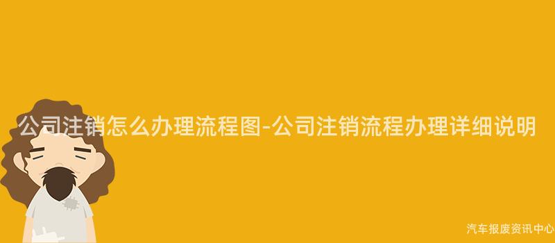 公司注销怎么办理流程图-公司注销流程办理详细说明