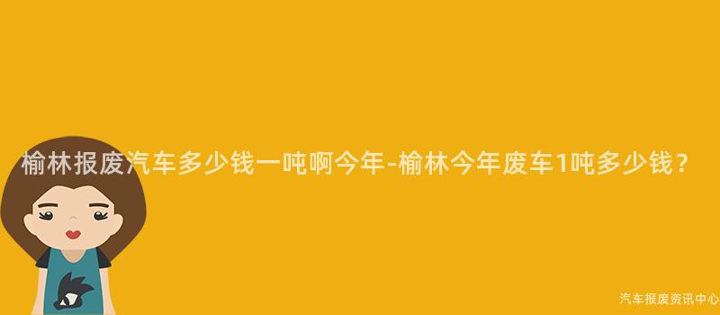 榆林报废汽车多少钱一吨啊今年-榆林今年废车1吨多少钱？