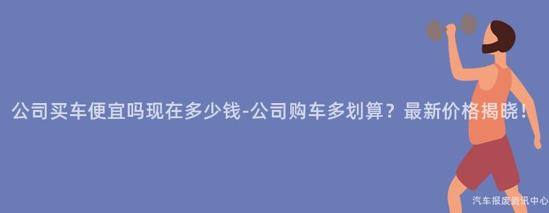 公司买车便宜吗现在多少钱-公司购车多划算？最新价格揭晓！
