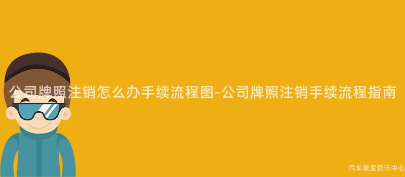 公司牌照注销怎么办手续流程图-公司牌照注销手续流程指南