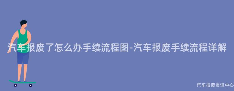 汽车报废了怎么办手续流程图-汽车报废手续流程详解