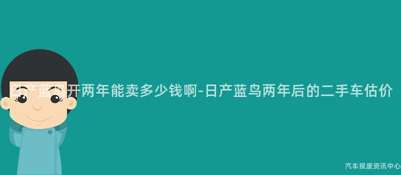 日产蓝鸟开两年能卖多少钱啊-日产蓝鸟两年后的二手车估价
