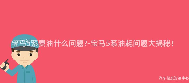 宝马5系费油什么问题?-宝马5系油耗问题大揭秘！