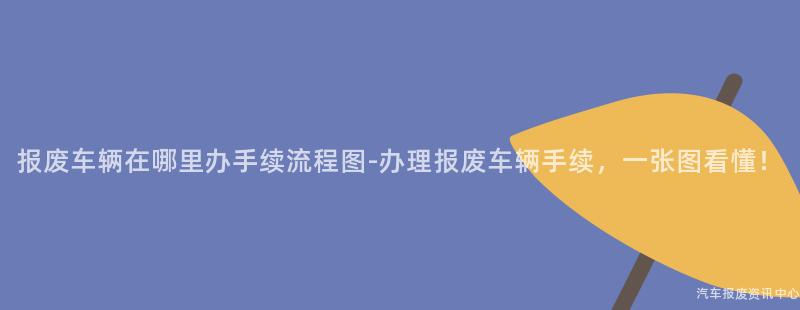 报废车辆在哪里办手续流程图-办理报废车辆手续，一张图看懂！