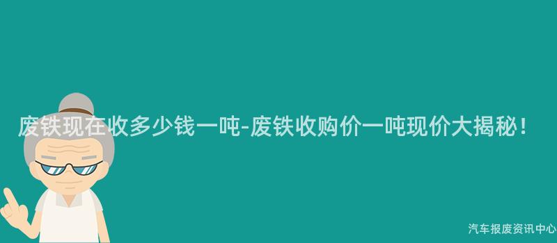 废铁现在收多少钱一吨-废铁收购价一吨现价大揭秘！