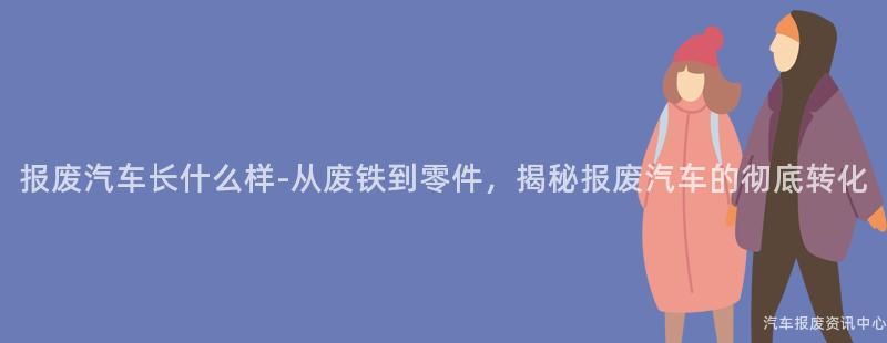 报废汽车长什么样-从废铁到零件，揭秘报废汽车的彻底转化
