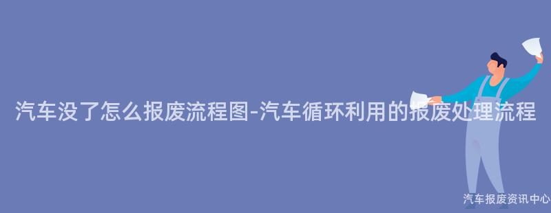 汽车没了怎么报废流程图-汽车循环利用的报废处理流程