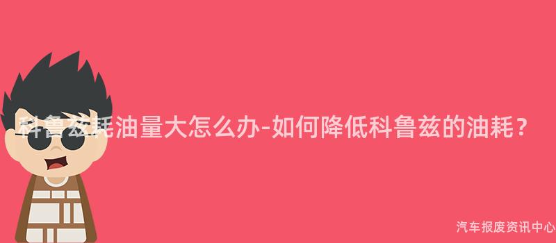 科鲁兹耗油量大怎么办-如何降低科鲁兹的油耗？