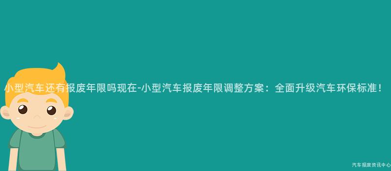 小型汽车还有报废年限吗现在-小型汽车报废年限调整方案：全面升级汽车环保标准！