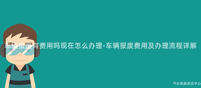 车辆报废有费用吗现在怎么办理-车辆报废费用及办理流程详解