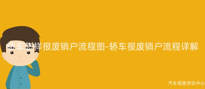 轿车怎样报废销户流程图-轿车报废销户流程详解