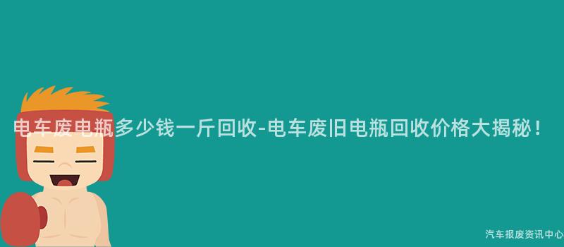 电车废电瓶多少钱一斤回收-电车废旧电瓶回收价格大揭秘！