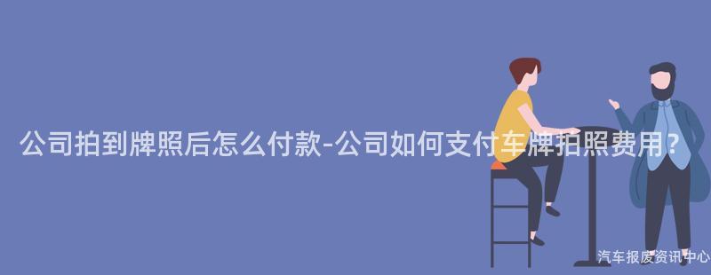 公司拍到牌照后怎么付款-公司如何支付车牌拍照费用？