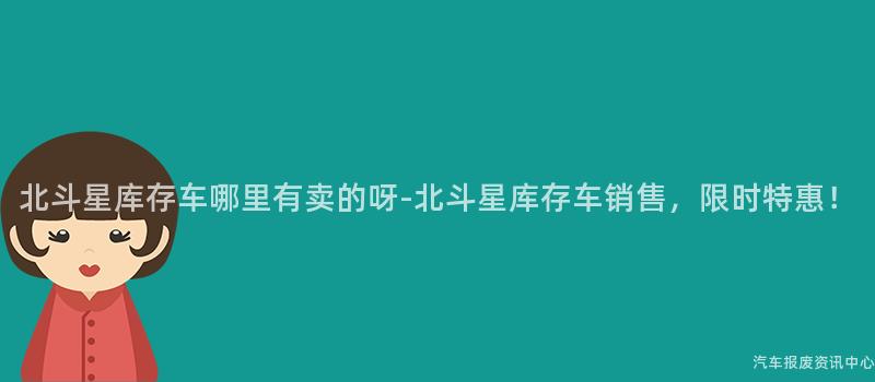 北斗星库存车哪里有卖的呀-北斗星库存车销售，限时特惠！