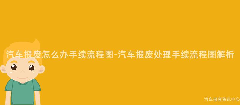 汽车报废怎么办手续流程图-汽车报废处理手续流程图解析