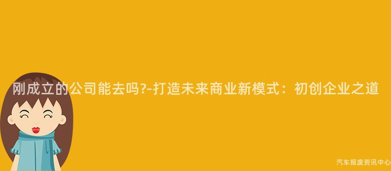 刚成立的公司能去吗?-打造未来商业新模式：初创企业之道