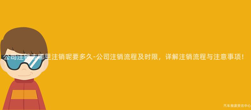 公司注销去哪里注销呢要多久-公司注销流程及时限，详解注销流程与注意事项！